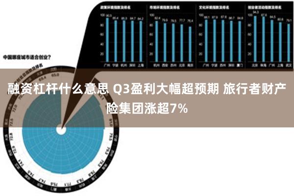 融资杠杆什么意思 Q3盈利大幅超预期 旅行者财产险集团涨超7%